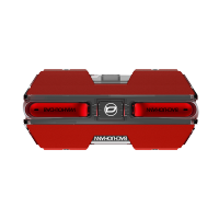 bach johann真无线蓝牙耳机 德国巴赫 时尚机甲设计无线蓝牙耳机运动防水智能降噪苹果华为音乐耳机 B3 中国红