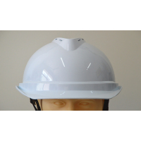 双利牌 SL-108 安全帽 V型透气 PE塑料工地施工 安全帽 头盔 白色