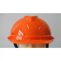 双利牌 SL-108 安全帽 V型透气 PE塑料工地施工 安全帽 头盔 桔色