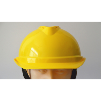 双利牌 SL-108 安全帽 V型透气 PE塑料工地施工 安全帽 头盔 黄色