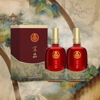 五粮液股份公司出品 生态酿酒 宜品 千里江山 52度 500ml*2 双瓶装 优级酒 浓香型白酒 宜宾总厂生产