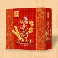 元朗(EULONG) 脆之趣曲奇蛋卷礼盒500g
