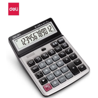 得力1622语音计算器(银)(个) 1622语音计算器