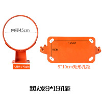 康朗特 比赛篮球框弹簧篮圈弹性篮球框加厚实心篮球框标准篮球框篮圈篮筐 加厚8kg双弹簧