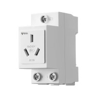 公牛 模数化插座配电箱16A导轨式插三孔专用工业空开AC30 三孔16A(6只)