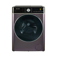 美菱 MG100-14596DHLX 10公斤超薄DD直驱变频滚筒洗衣机 超大筒径 洗烘一体 晶钻紫