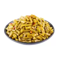 咸菜红油豆角