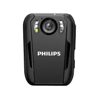 飞利浦(PHILIPS)VTR8102 512G视频记录仪高清红外夜视现场记录胸前佩戴