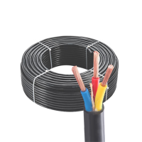 国标铜丝软电缆重型橡套线户外耐磨电源线 10平方3芯电缆