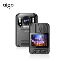 爱国者(aigo)DSJ-T7 128G防爆视频记录仪5000W1296P160°广角夜视北斗GPS双定位快充加密IP6