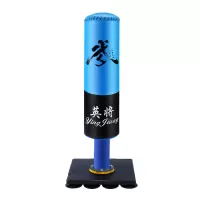 康朗特 拳击沙袋立式家用成人小孩散打吊式吸盘儿童打拳击不倒翁沙包沙袋 高度1.4