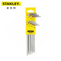 史丹利8件套长L形中孔花形扳手TT6-TT25 92-624-23