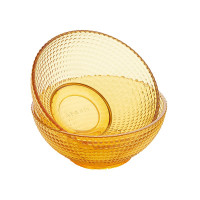 康宁餐具 晶莹系列波点餐具套装土耳其进口玻璃餐具碗碟套装 VS晶莹2件组VS-AMR2A/KZYL