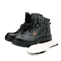 劳保鞋防护鞋10KV绝缘鞋 防砸防寒保暖棉鞋 高帮冬季
