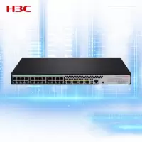 华三(H3C)S5024PV5-EI 24千兆电口+4千兆光全千兆二层网管企业级网络交换机