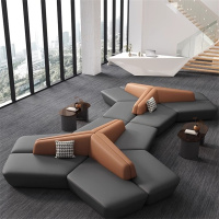 白寅 BY-SHSSF-004 200厘米长沙发 深灰色(单位:张)