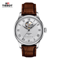 天梭(TISSOT)瑞士手表 力洛克系列1853全自动机械男腕表送男友