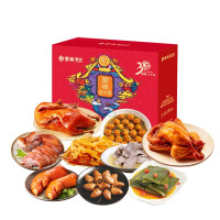 紫燕百味鸡家味三十年即食熟食盒装 多口味熟食卤味组合 1970g