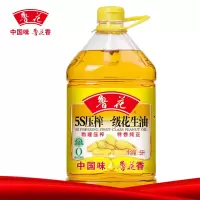 鲁花 5S一级 压榨花生油 5L