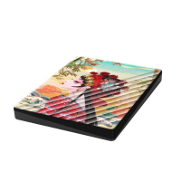 西部数据 2.5英寸移动硬盘 My Passport Element外接机械硬盘备份兼容Mac 彩绘-醉花荫5TB