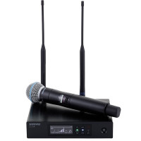 舒尔 QLXD24/BETA58A 无线手持话筒舞台演出主持直播话筒