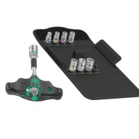 T型棘轮螺丝刀手柄适配器套筒组套 400RA 公制9件套 05023470001