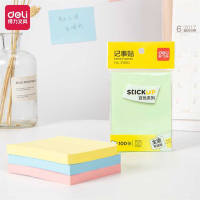 得力21584记事贴(颜色随机)12袋