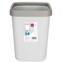 得力得心18820垃圾桶(浅灰)1只