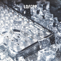 洛斐(LOFREE)透明1%双模无线机械键盘