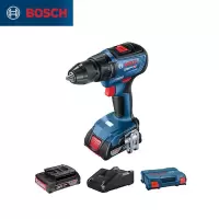 博世(Bosch) 充电式电钻起子机 GSR 18V-50 包含两电一充 18V/2Ah 塑盒