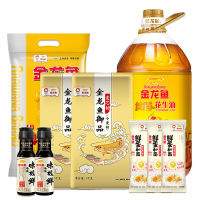 200元组合-聚福礼B(花生油4L+珍珠米2.5kg+挂面100g*3+麦芯粉lkg*2+酱油150mI*2)