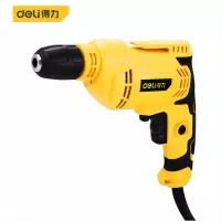 得力(deli)DL6283电钻 家用轻型手电钻两用电起子冲击钻电动螺丝刀可调转速钻