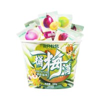 三只松鼠一桶梅满500g