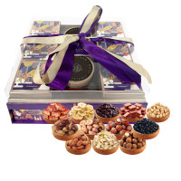 集味轩果萃坚果礼2305g 内含12种坚果 开心果碧根果紫衣腰果巴旦木夏威夷果榛子核桃派香蕉片黑豆鱼皮花生提子干夹层山楂