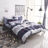 ELLE DECO全棉印花时尚雅居四件套E018T10016