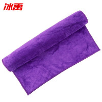 冰禹 洗车清洁抹布 BYQ-552 35*75 紫色1条(大号)