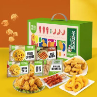 企业定制 圣农鸡肉礼盒鸡块鸡肉洋葱圈炸鸡油炸食品礼盒“鸡”不可失1890g