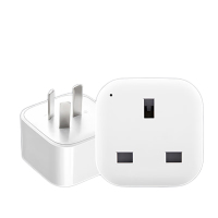 汇特益 英标转换插头 港版插座转换器 英式转接头 英标国内使用 10个/组(单位:组)