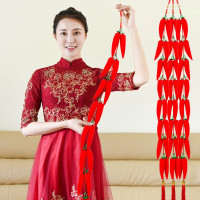 新年挂饰装饰 辣椒串挂件