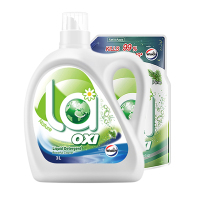 威露士La有氧洗威露士松木洗衣液3L瓶装+2L袋装组合装共十斤装