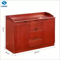 江莱油漆木质储物办公茶水柜1200*400*820/JLW25/组