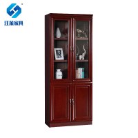 江莱木质油漆办公档案文件柜800*400*2000/JL-W26/组