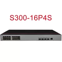 华为千兆弱三层全管理千兆POE供电交换机 S300-16P4S