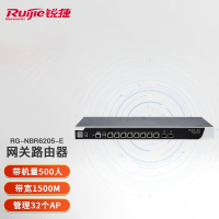 锐捷(Ruijie)高性能企业级综合网关 RG-NBR6205-E(推荐带机量500人)