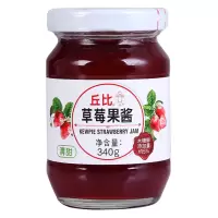 丘比牌 草莓果酱340g 单位:瓶