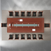 瑞迅卓 中纤板 会议桌4000*1500*760