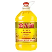 金龙鱼 食用油 花生浓香型食用植物调和油4L