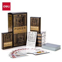 得力(deli)扑克牌20副装环保材料 耐打娱乐纸牌扑克 金色9636
