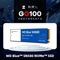 西部数据(WD)1TB SSD固态硬盘 M.2 SN580 PCIe4.0 2280笔记本电脑台式储存硬盘