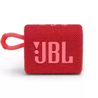 JBL GO3 音乐金砖三代 便携蓝牙音箱 低音炮 户外音箱 迷你音响 快速充电长续航 防水防尘设计 庆典红